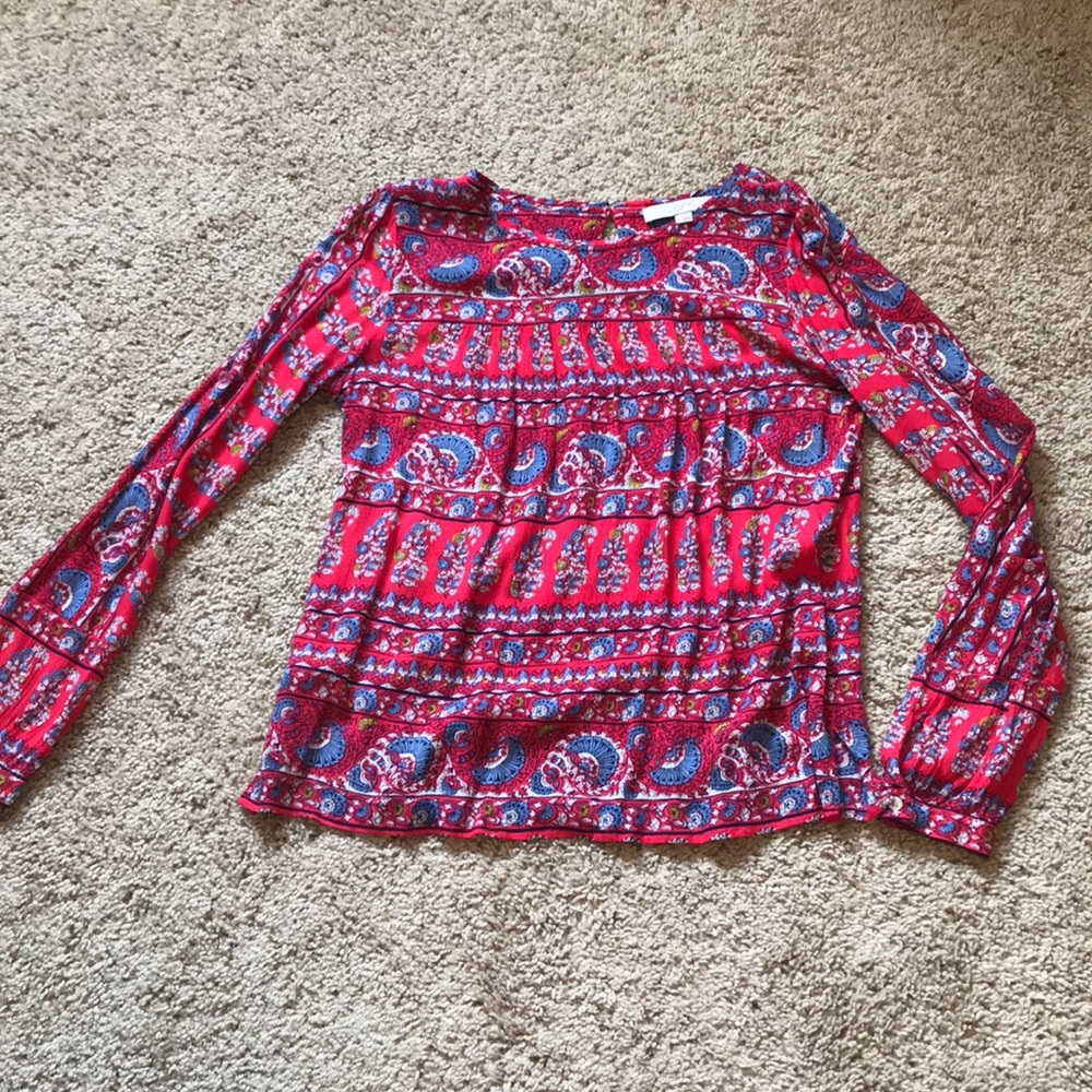 Loft colorful top